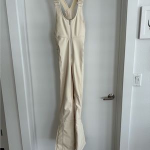 Halfdays Isabel bib pants in oat